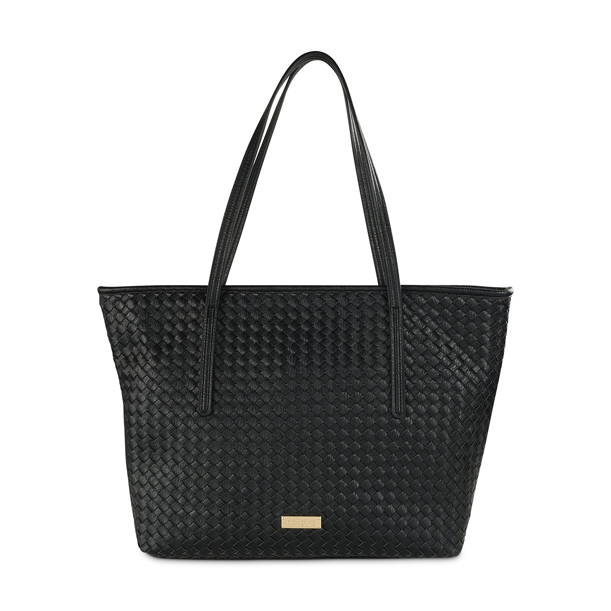 ANEEZA SHOPPER- Black