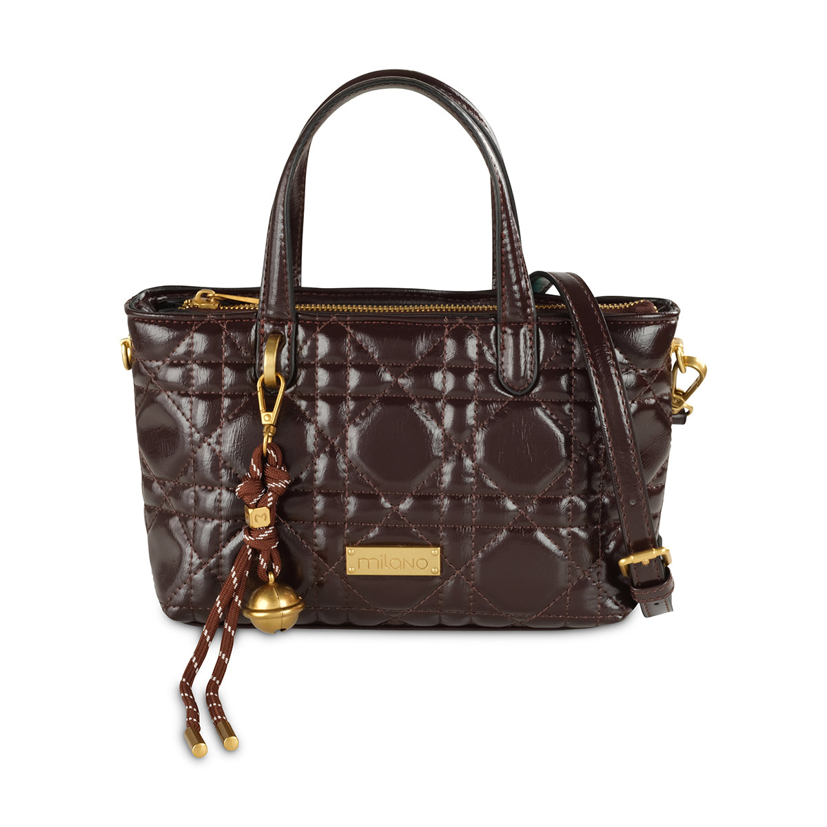 BERRIE MINI TOTE- Dark Brown