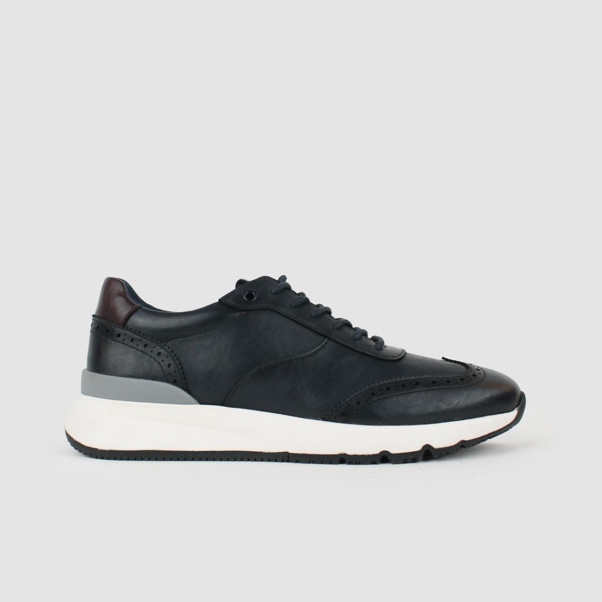 HAGENS MENS LACEUP SNEAKERS-NAVY