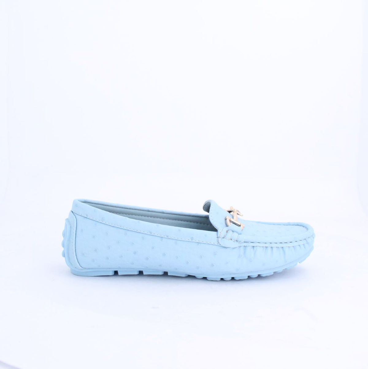 DORIS MOCCASINS -LIGHT BLUE