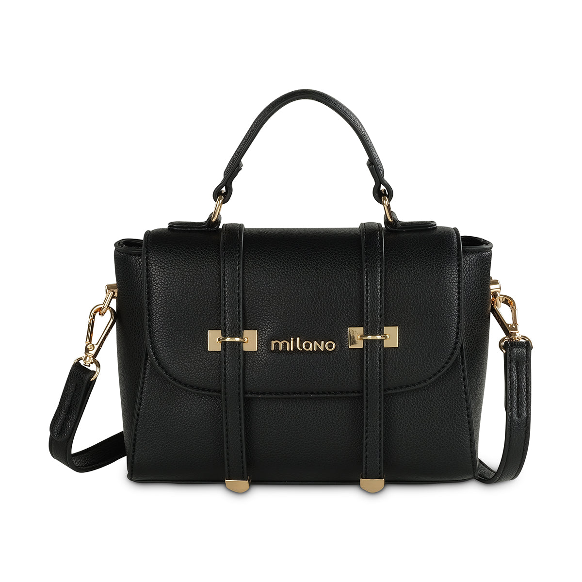 RISHA SATCHEL- Black