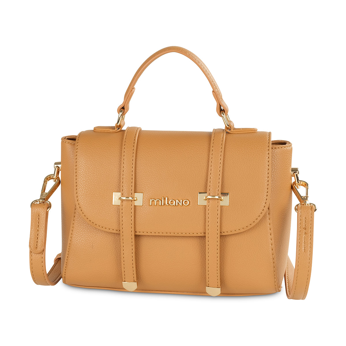 RISHA SATCHEL- Tan