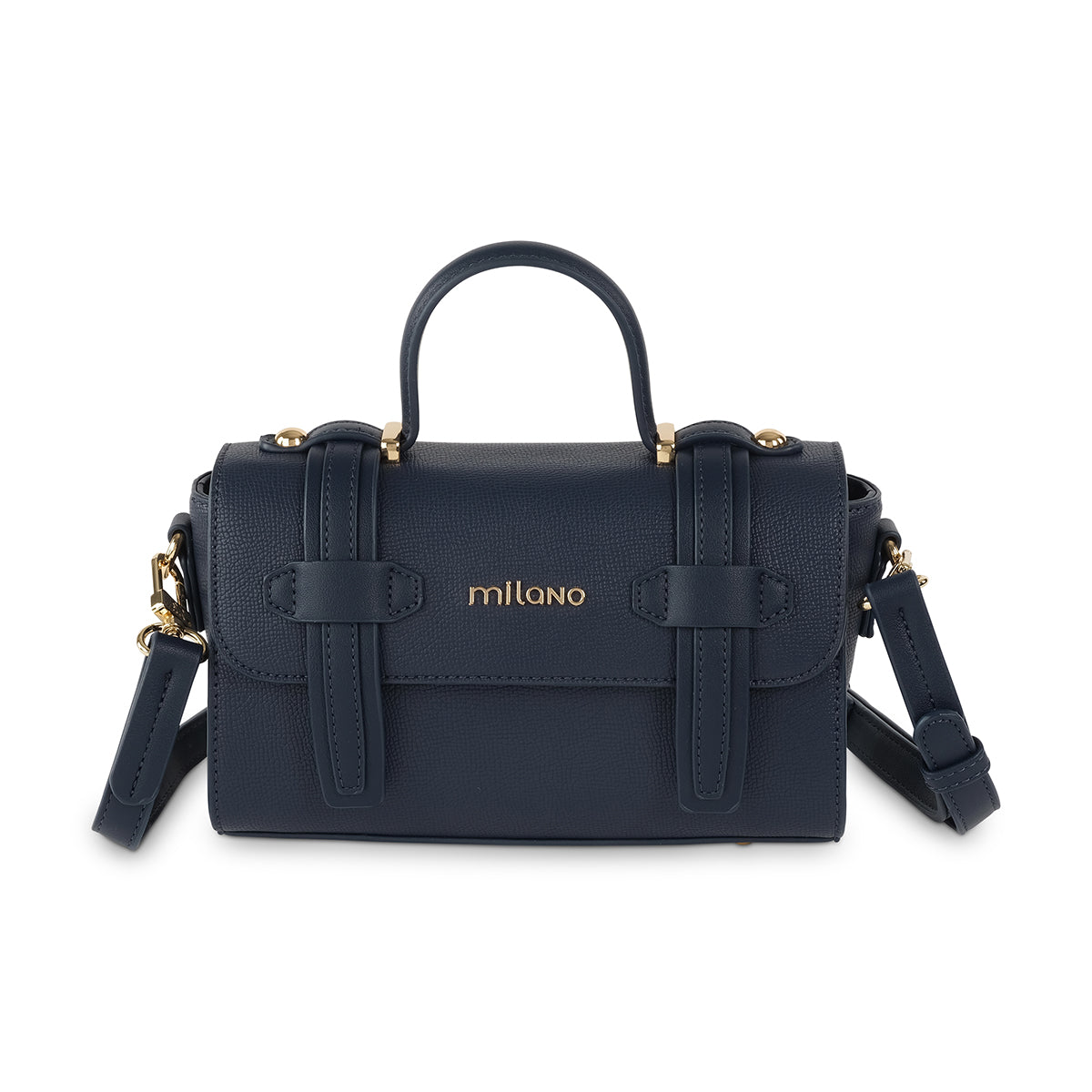 NAJWA MINI SATCHEL- Navy