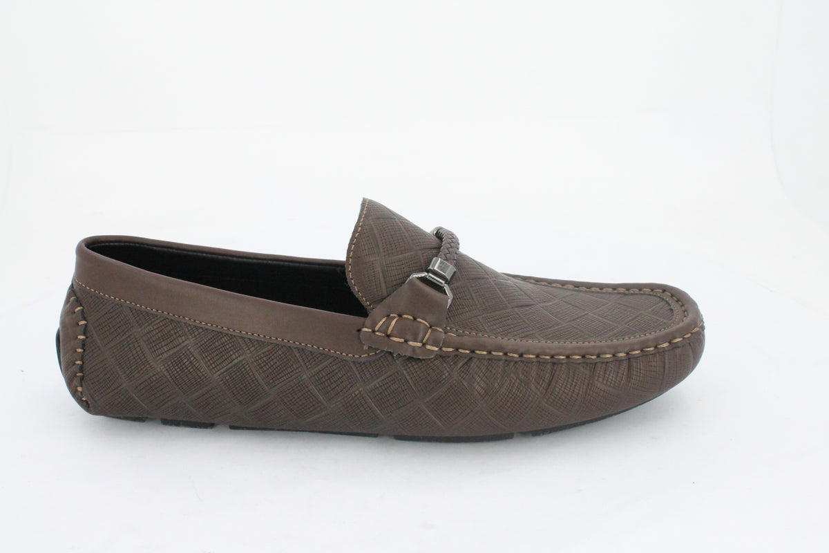 SOARES MENS MOCCASIN-BROWN