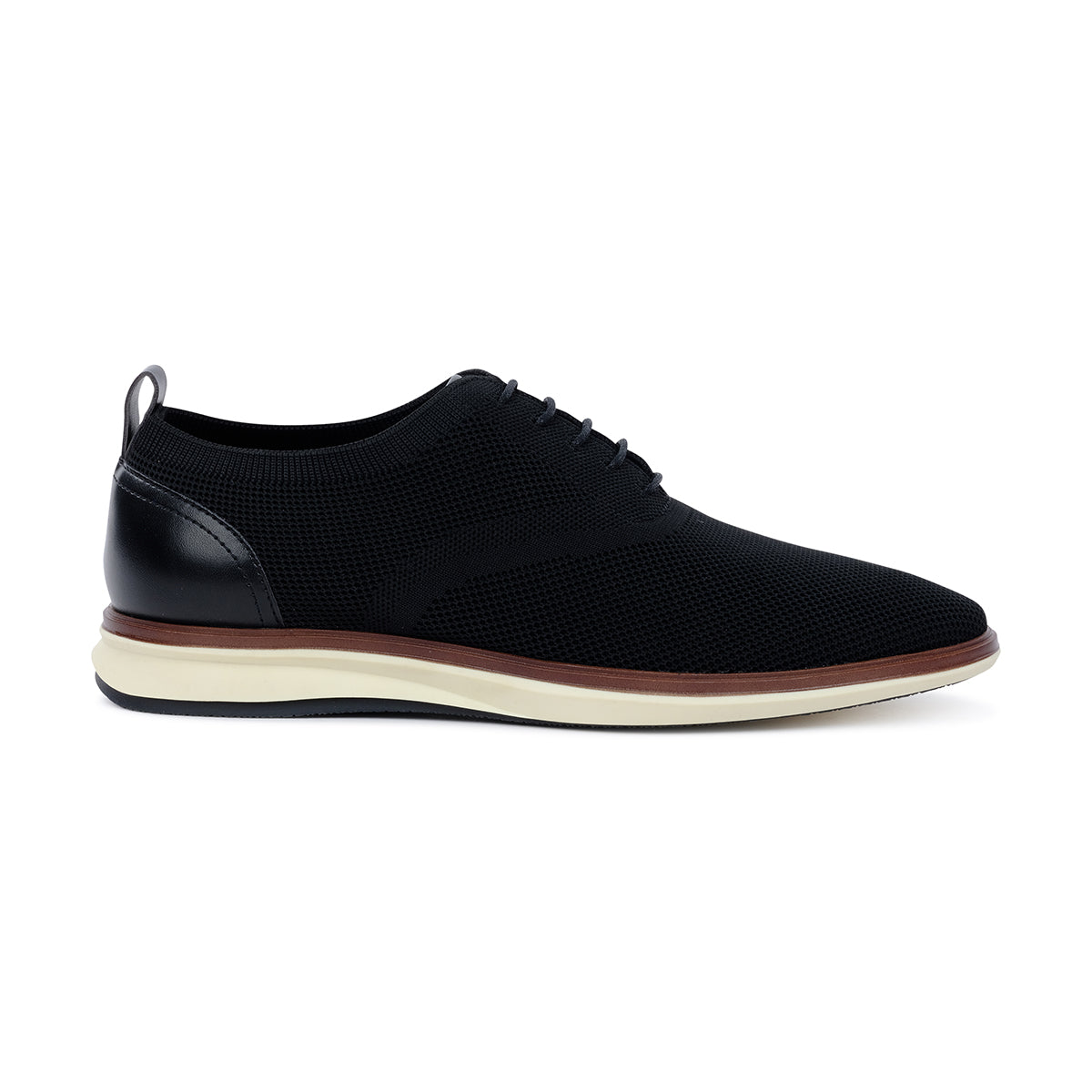 ARCHER MENS CASUAL OXFORD-BLACK