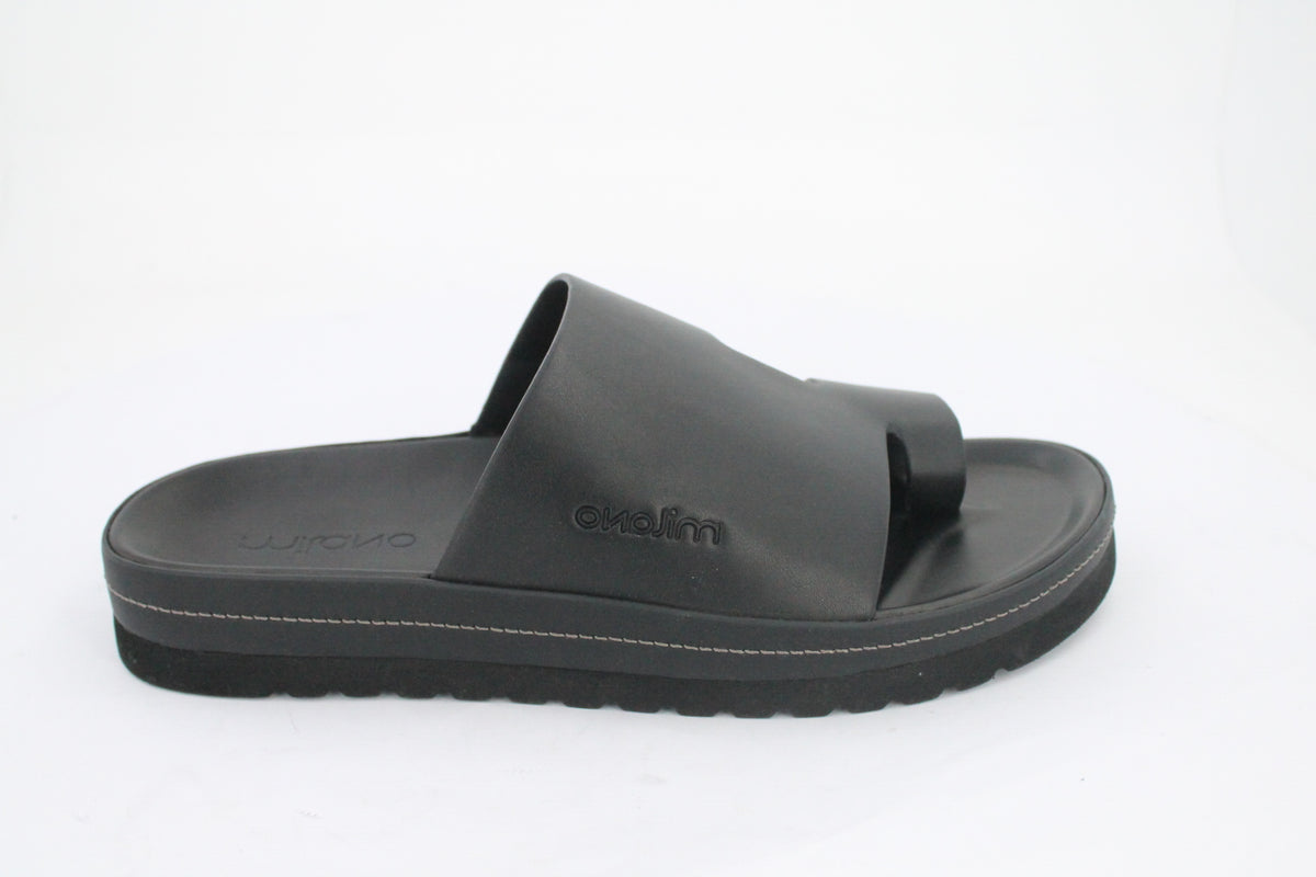 EDWIN MENS SANDALS-BLACK