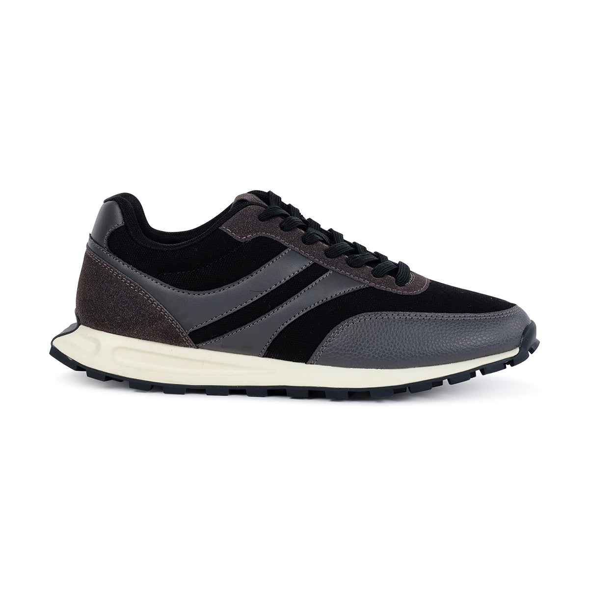 JAXEY MENS LACEUP SNEAKERS-BLACK