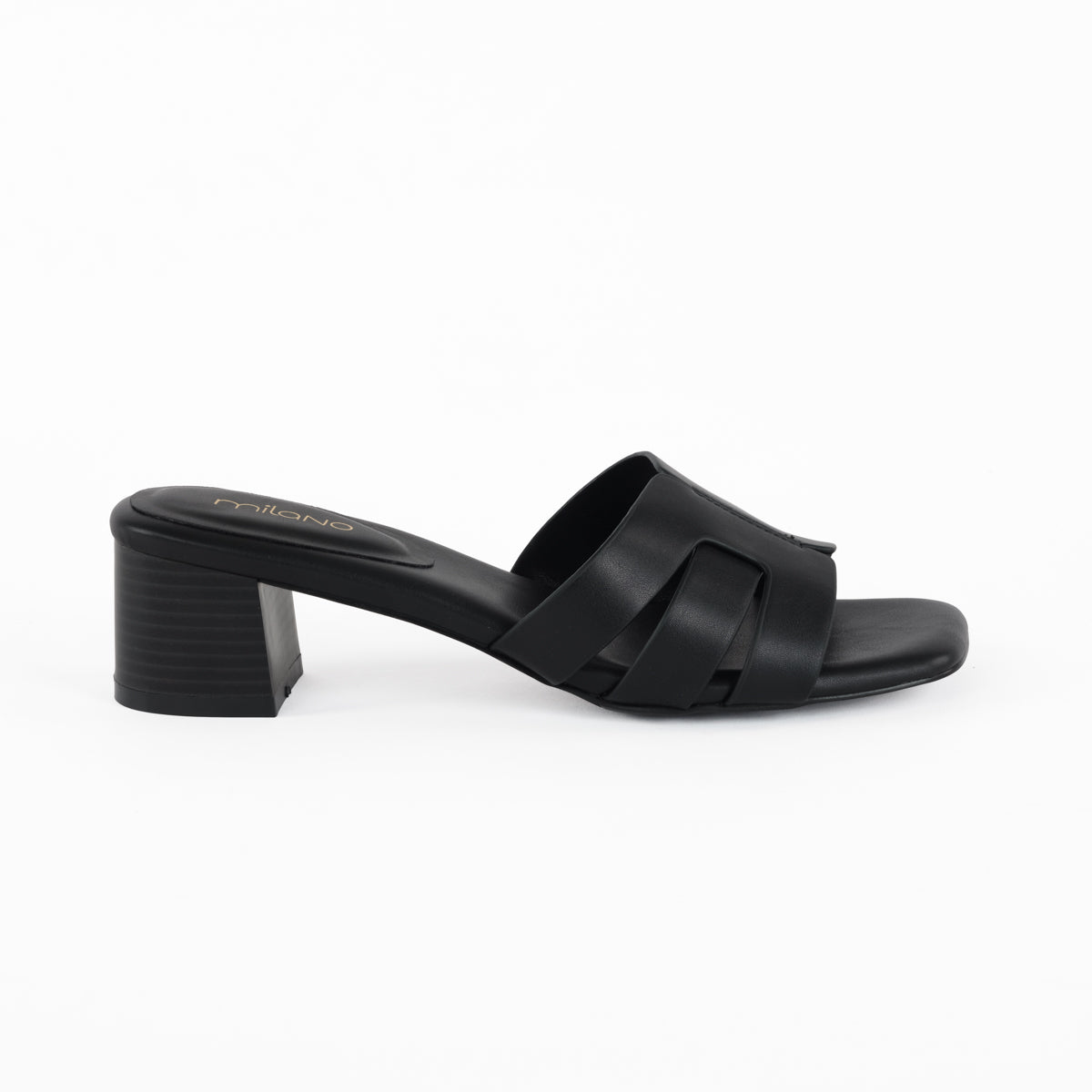 NADIJDA SLIDES HEELS-BLACK
