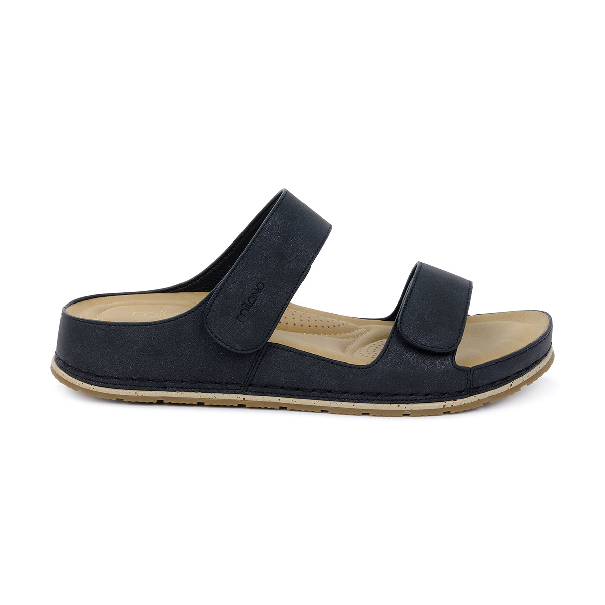 THURAYA SLIDES SPORTY-BLACK