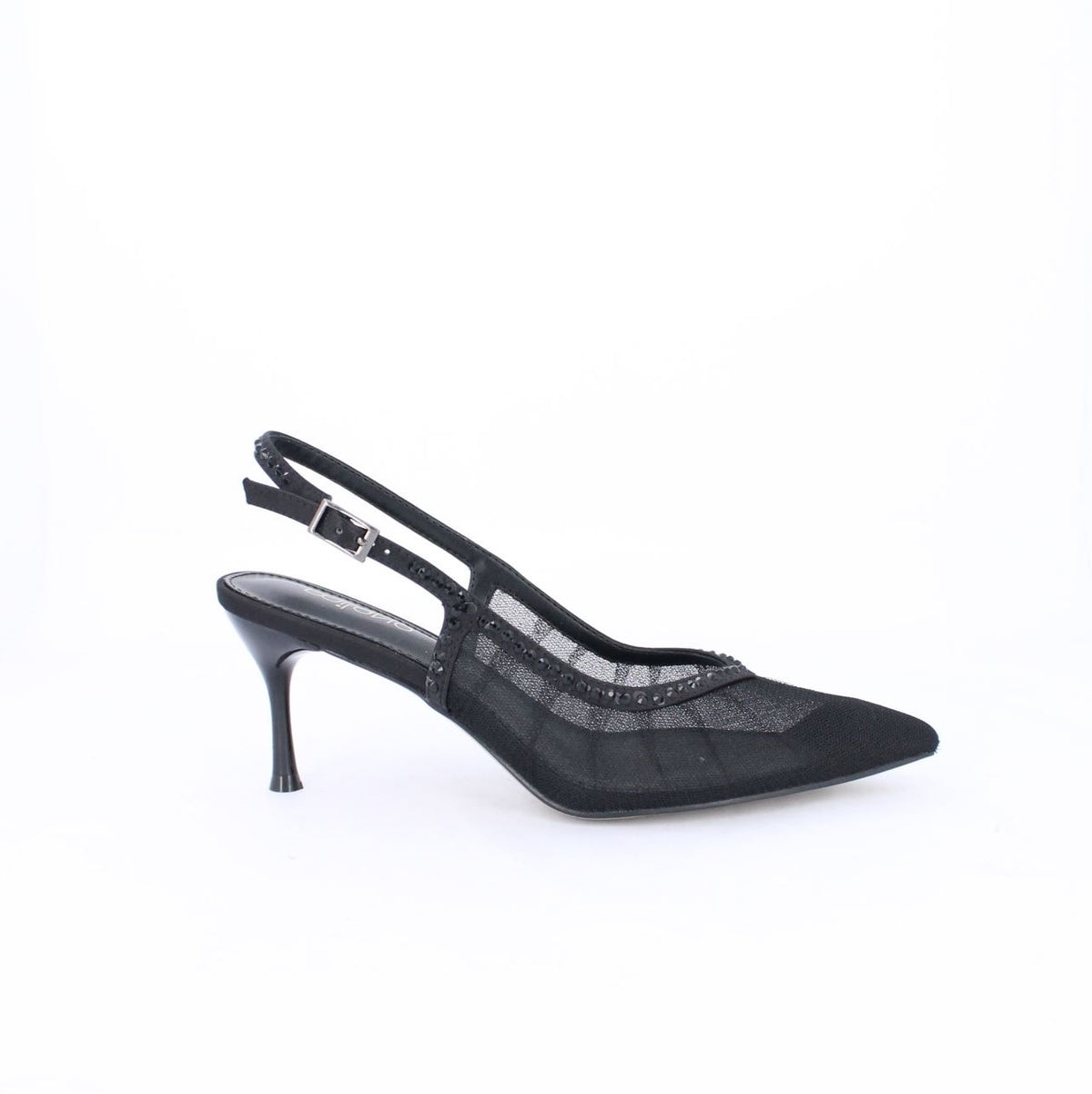 PAMELLA SLINGBACK-HEELS-BLACK