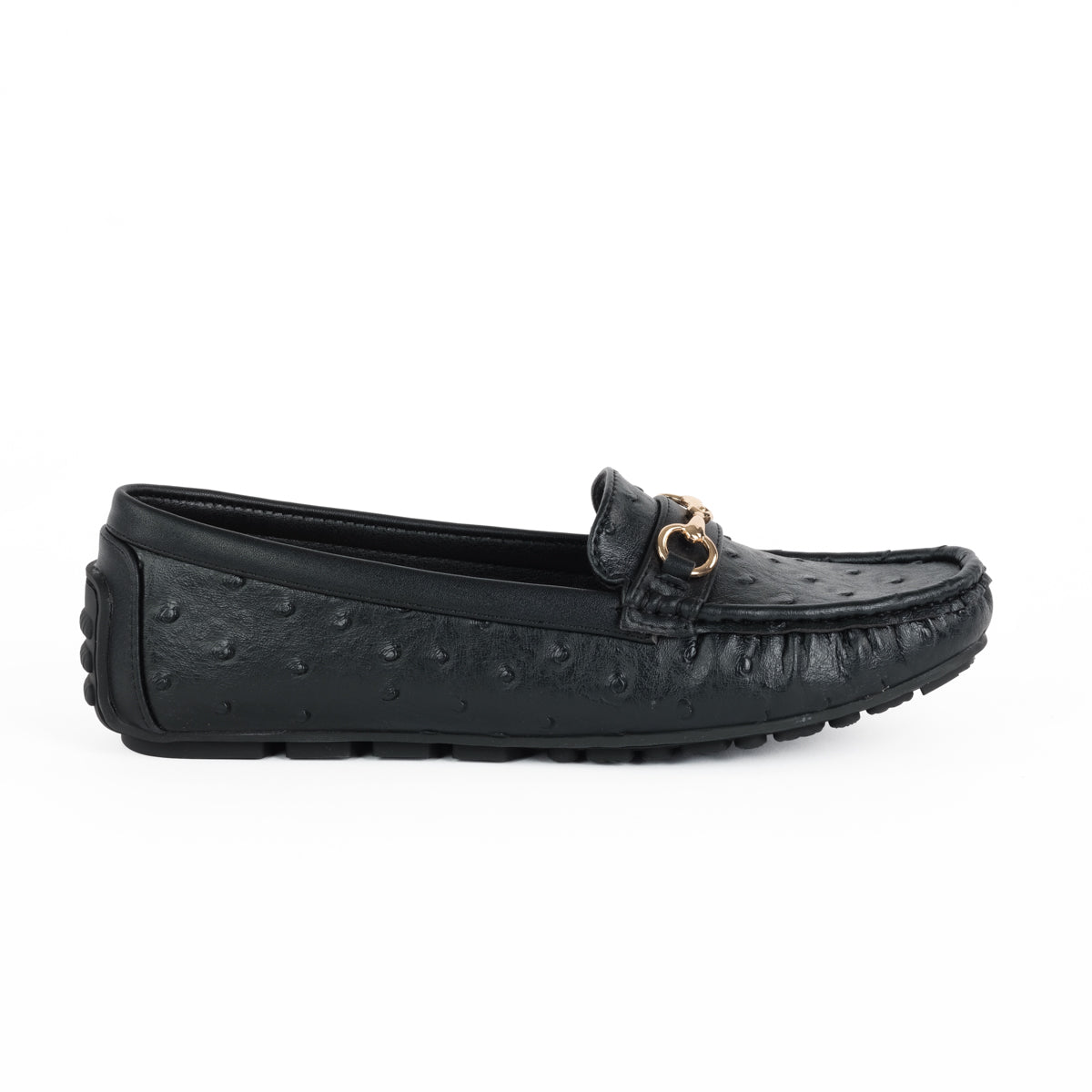 BIMBI MOCCASINS FLATS-BLACK