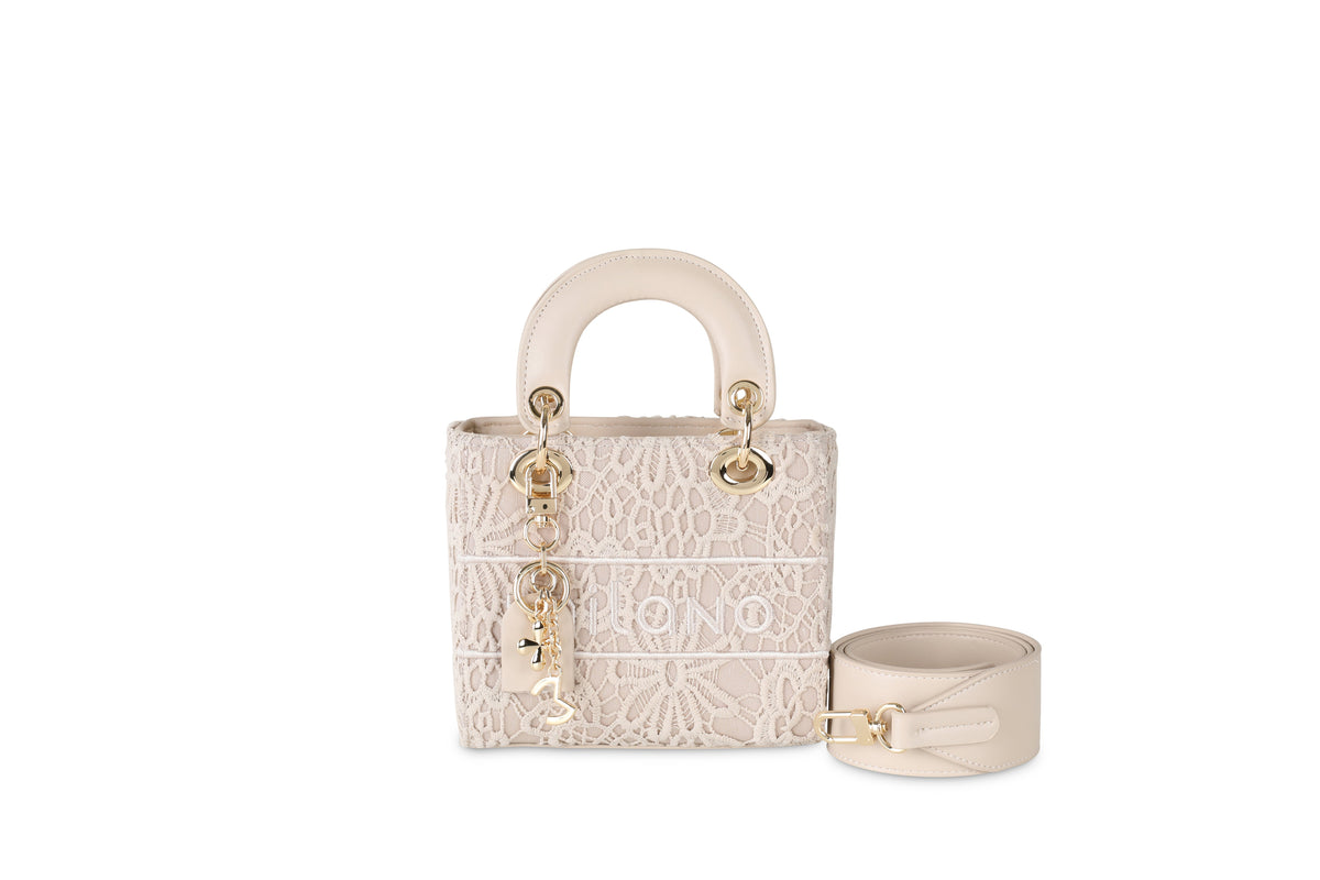 ALAYZA MINI TOTE- Beige