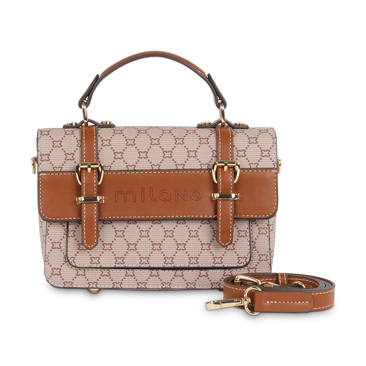 MARCELA MINI TOTE- Brown