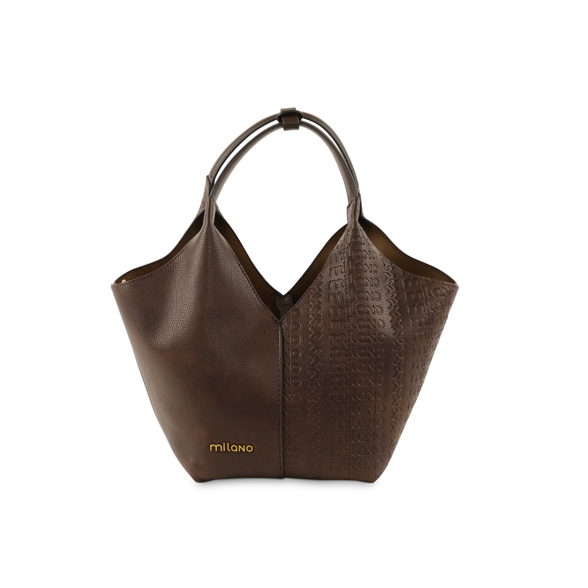 MIA BUCKET BAG- Dark Brown