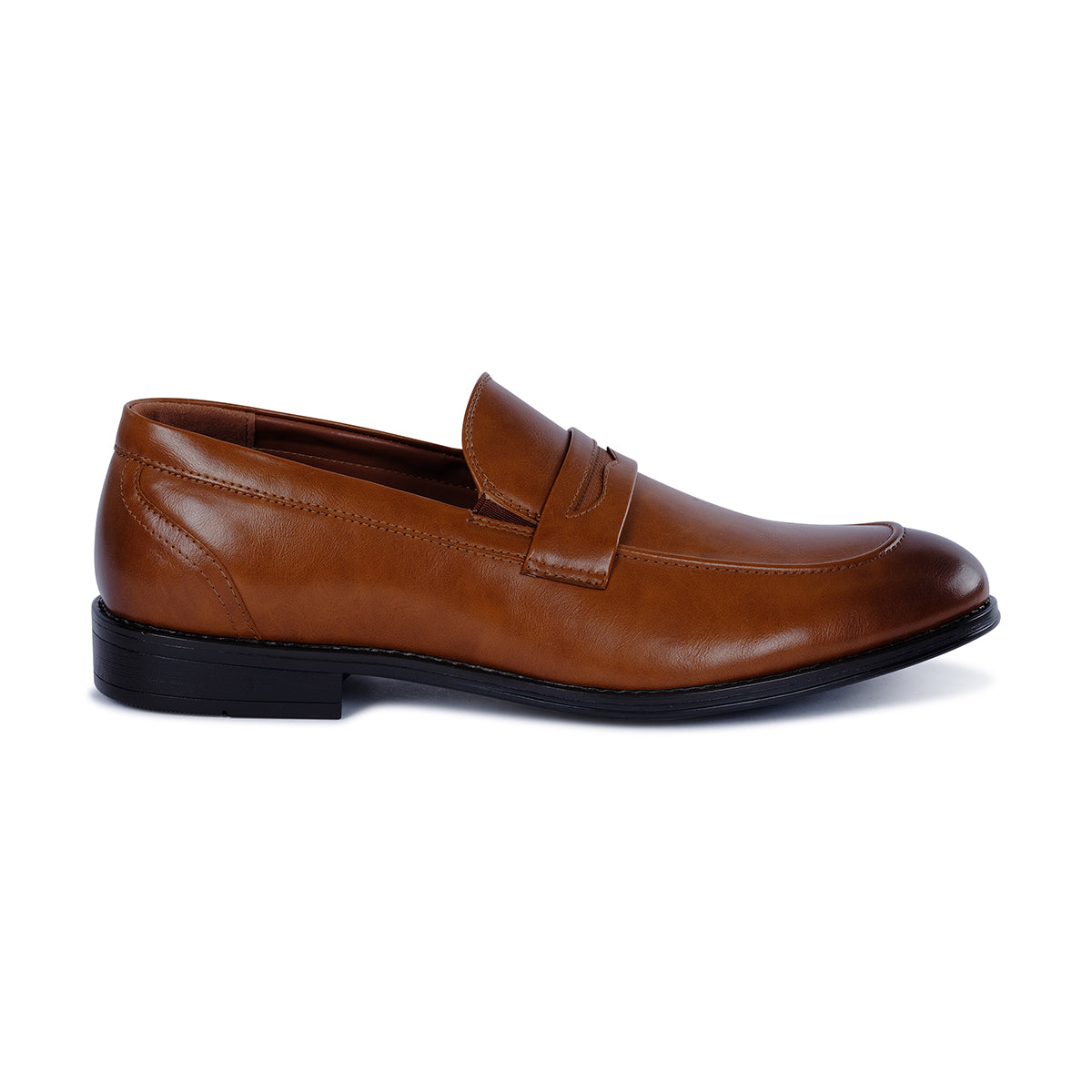 KIRK MENS FORMAL LOAFER-BROWN
