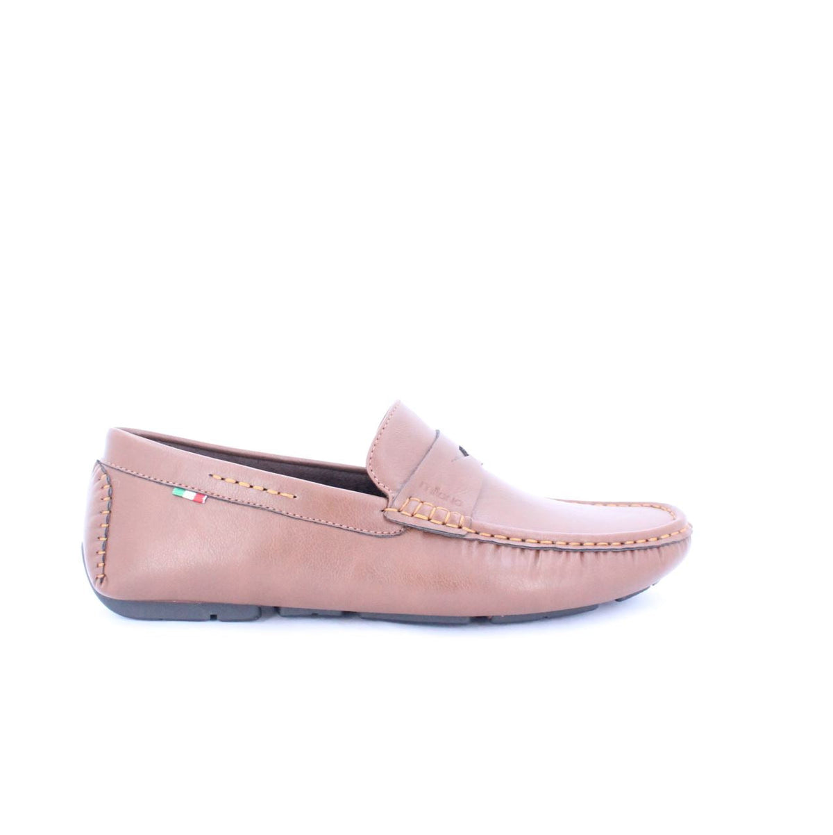 THIAGO MENS LOAFERS-TAN