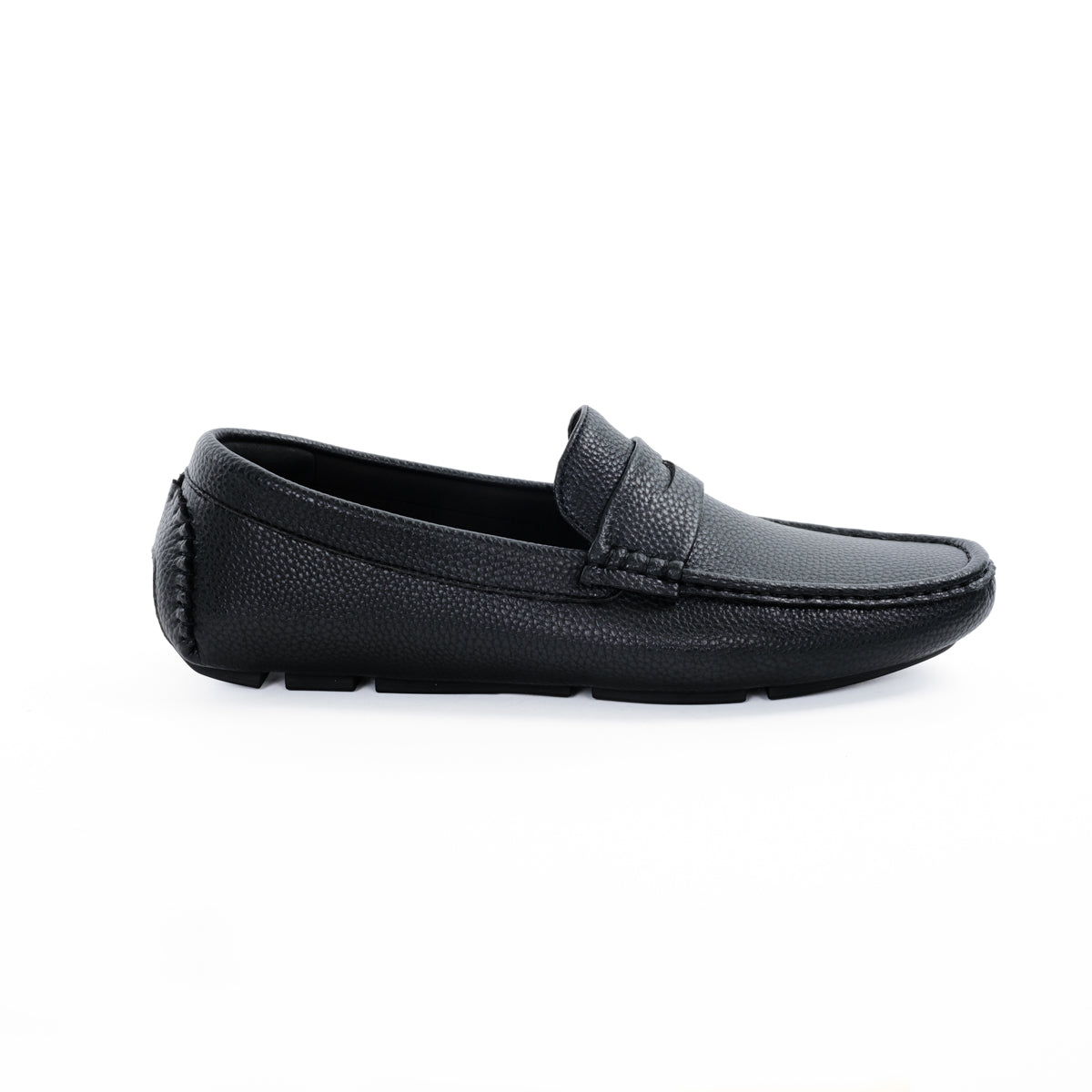 KIAN MENS MOCCASINS-BLACK