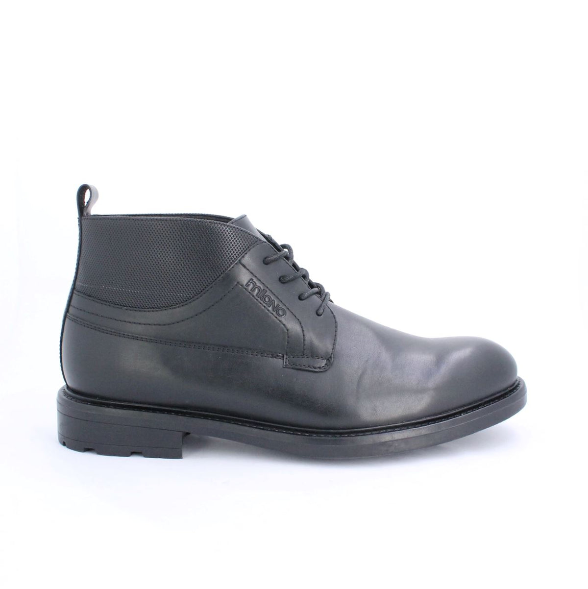 ALLIOT MENS CHUKKA BOOTS-BLACK