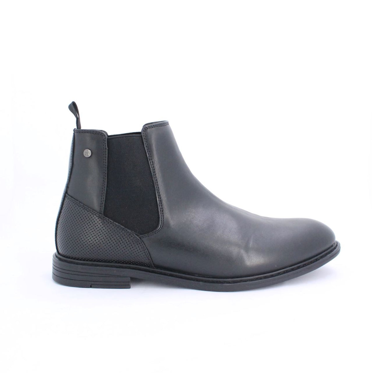 ALBERS MENS CHELSEA BOOTS-BLACK