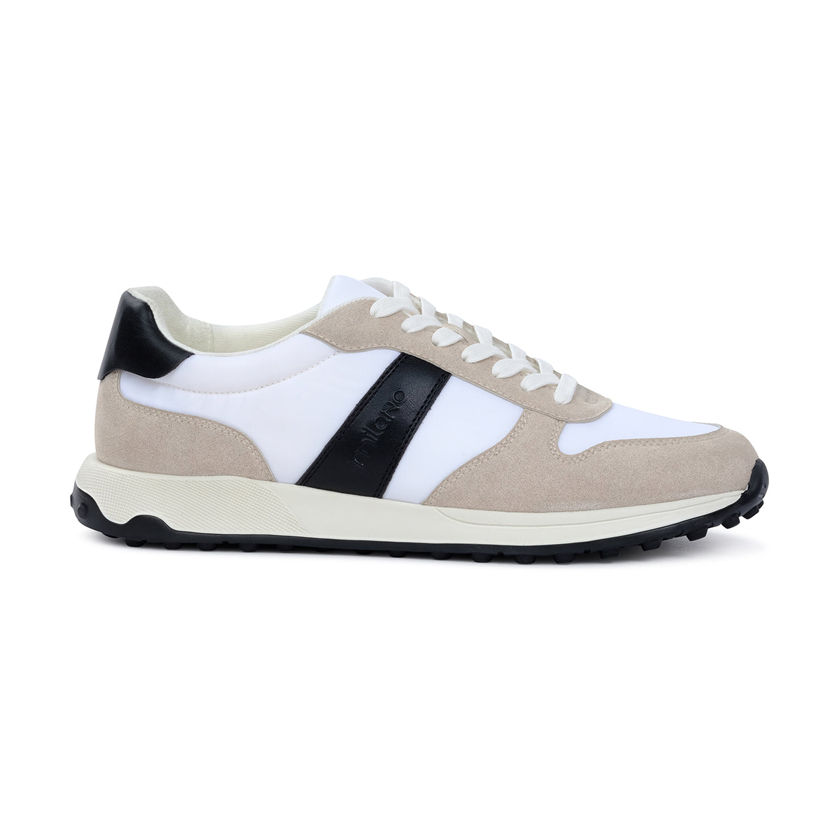 DEVIN MENS LACEUP TRAINER-WHITE