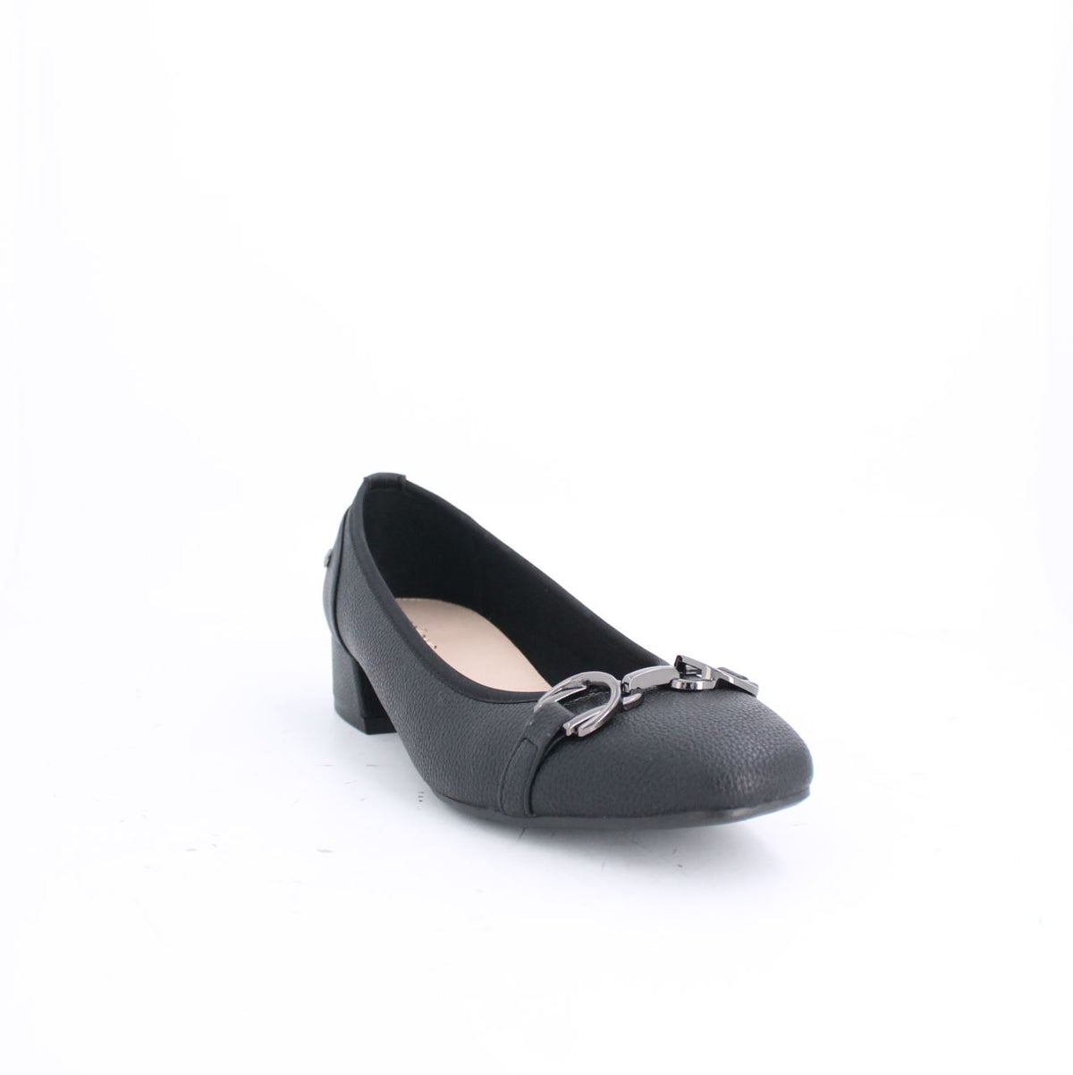 DIANEE BLOCK-HEEL PUMPS - BLACK