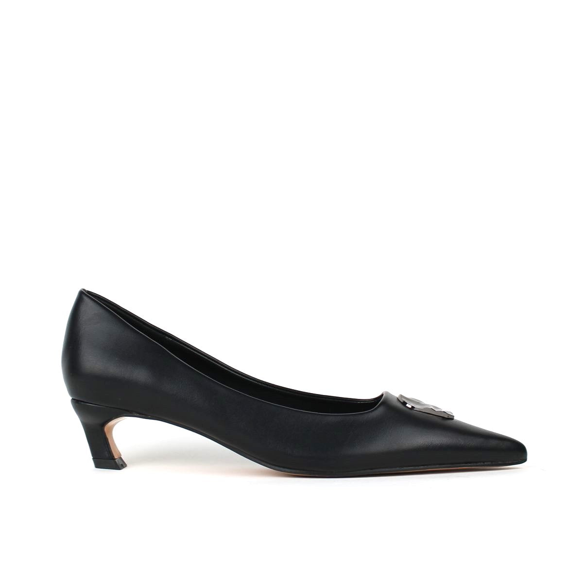 ANATOLIA-PUMP-KITTEN HEEL-BLACK