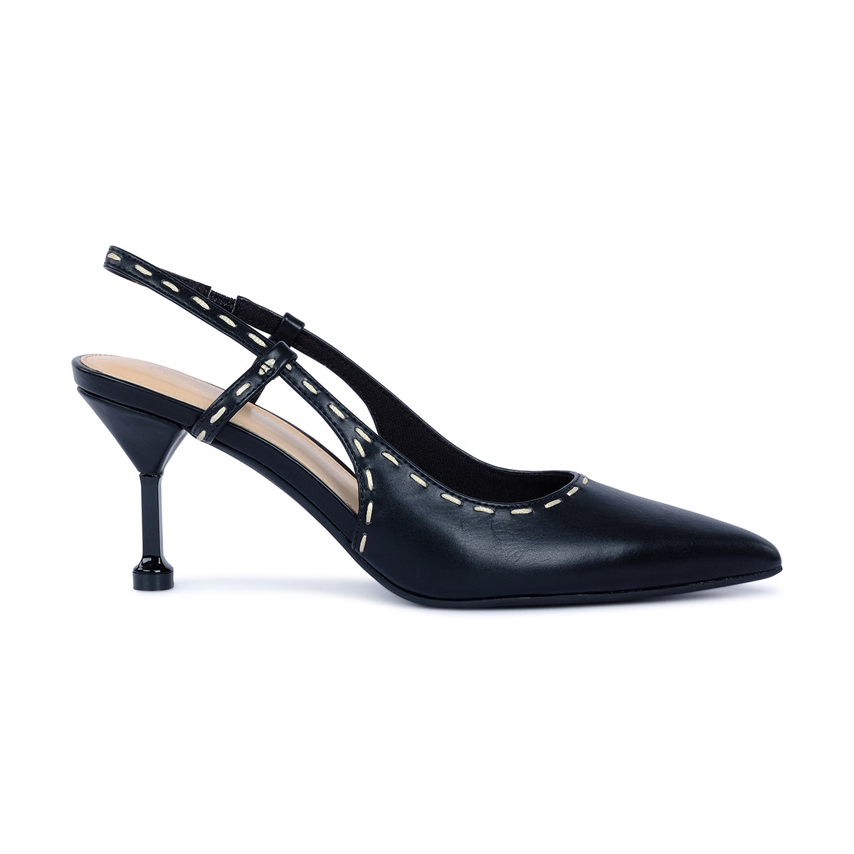 VITTORIA-Slingback-Black