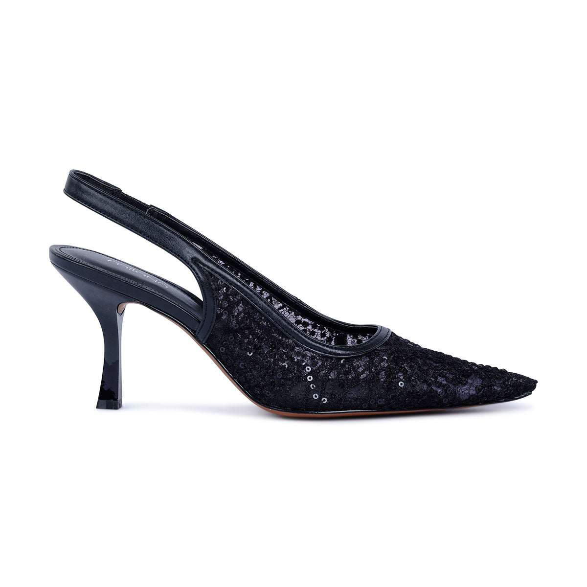 COURTNEY SHOES-Slingback-Black