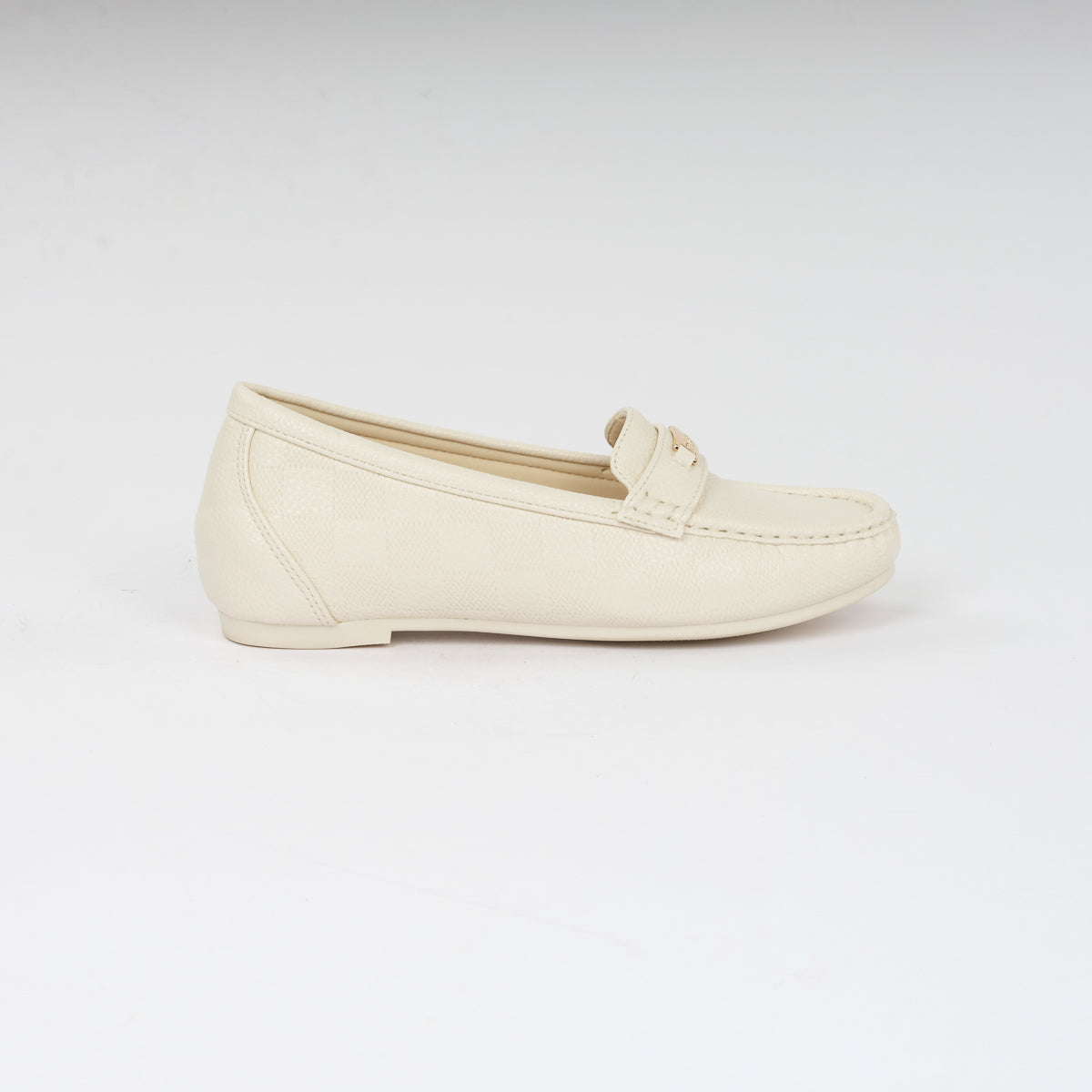 ALFREDA1 Loafers & Moccasins-CREAM