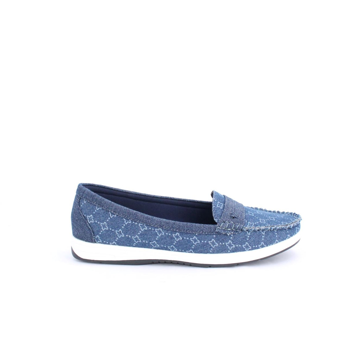 SENYA MOCCASINS - BLUE