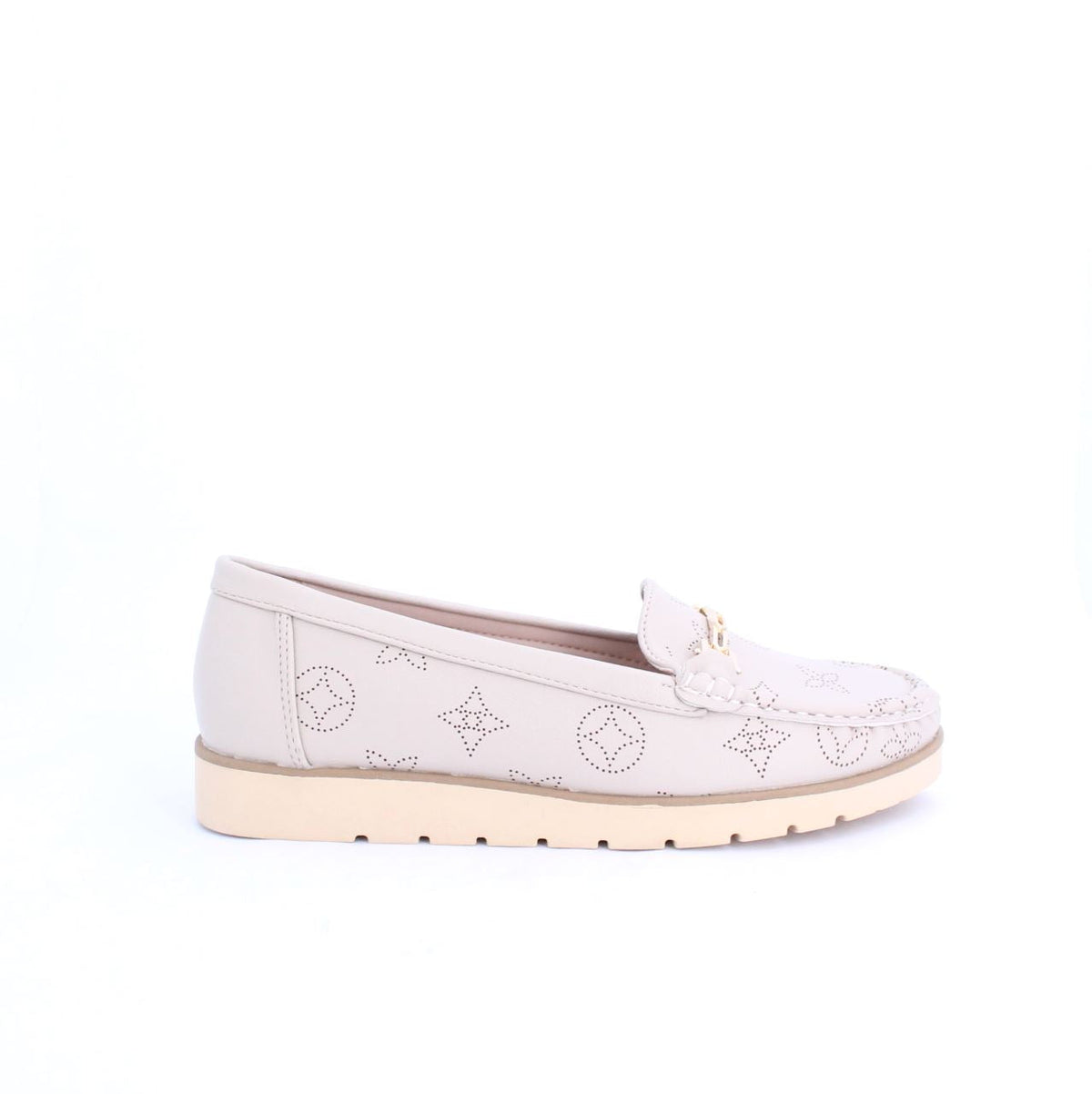 KEEVA LOAFER  FLAT - BEIGE