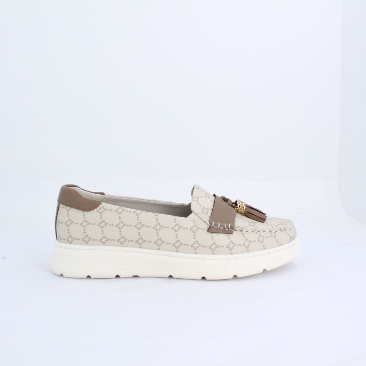 CARMILITA- LOAFERS-FLATS-BEIGE