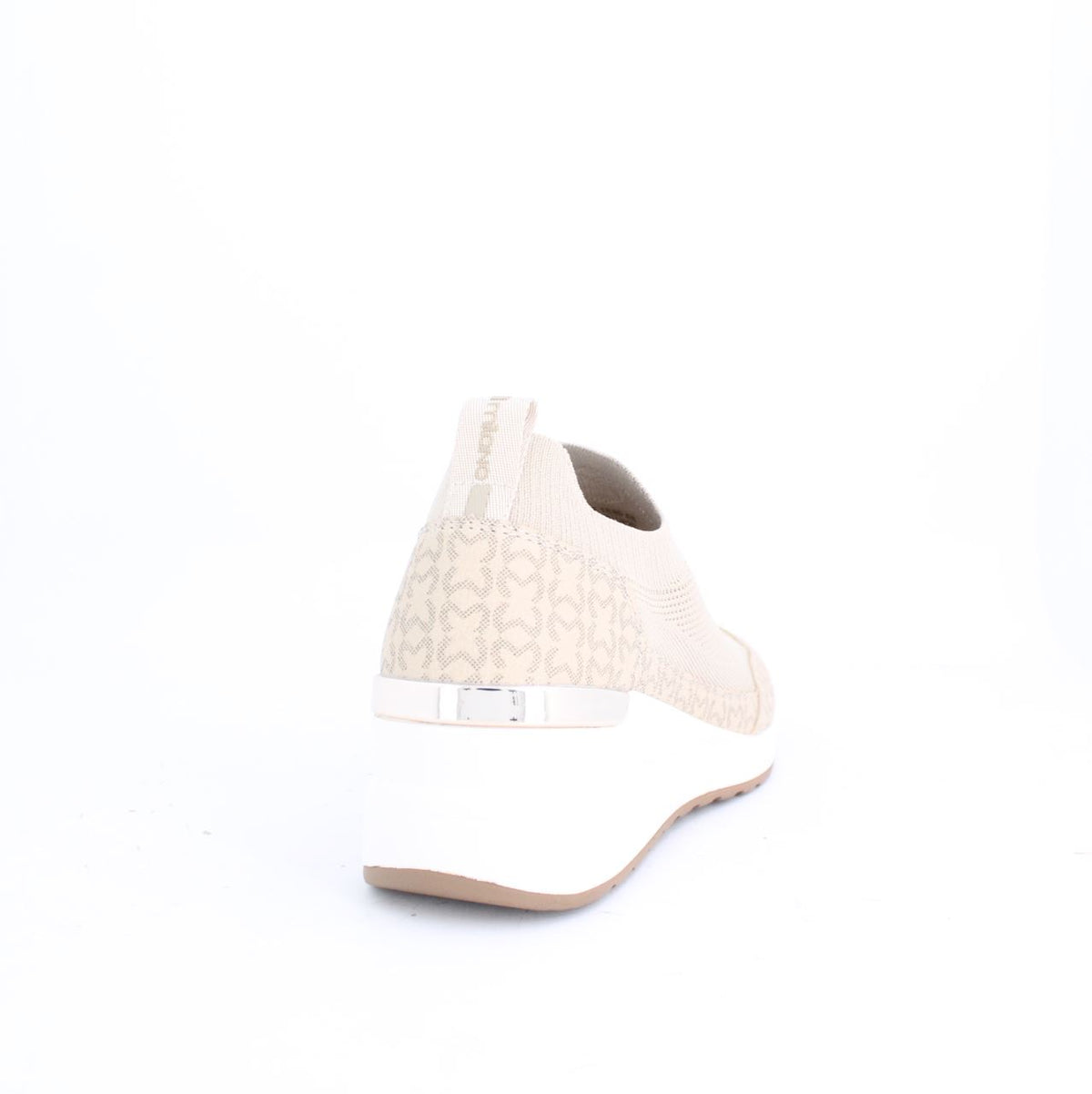 DEYSI WEDGE SNEAKERS - BEIGE