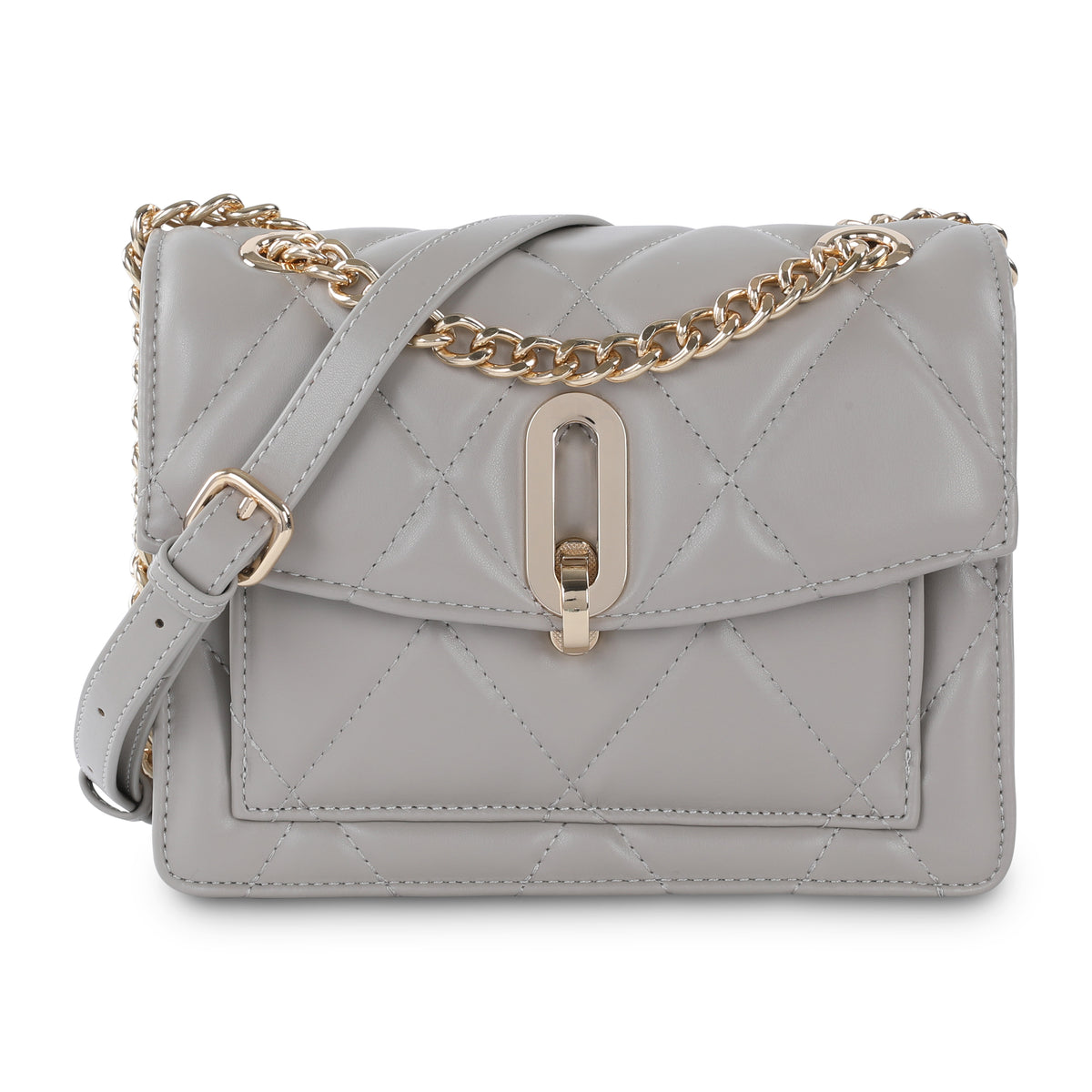 ESHA SATCHEL- GREY