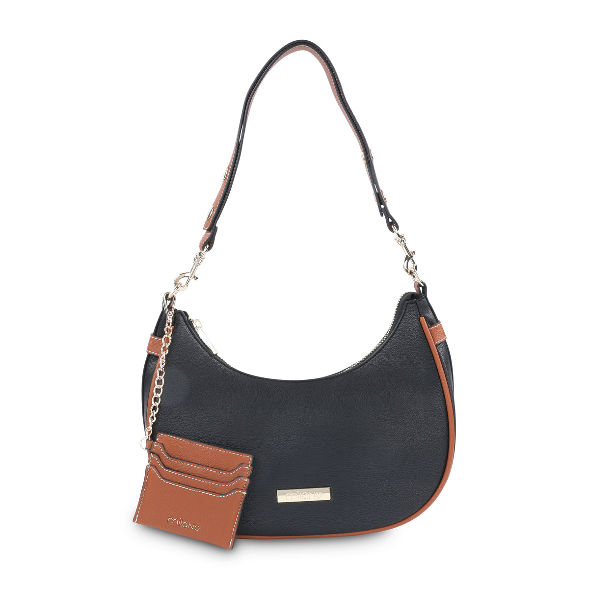 MYLA SHOULDER- BLACK