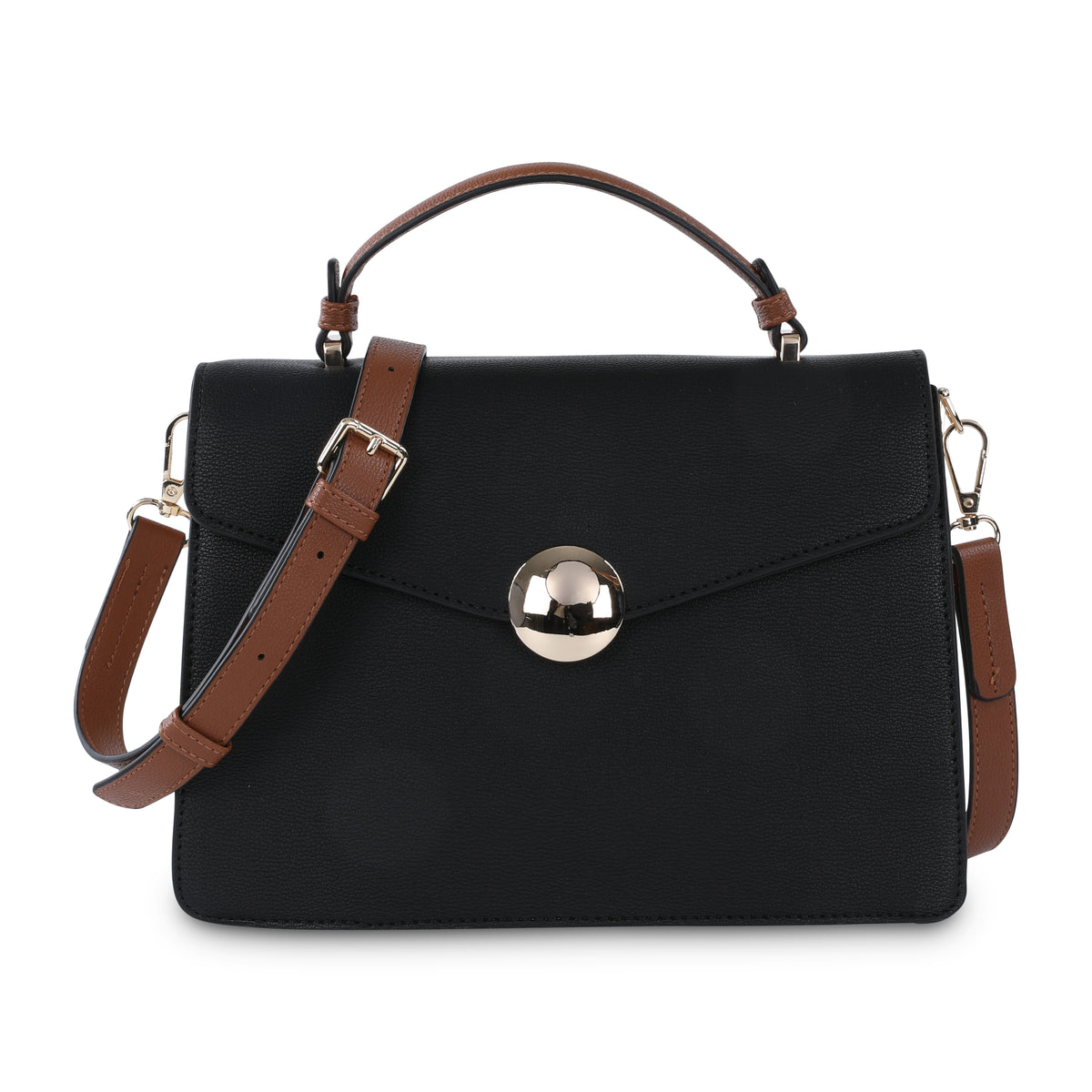 ROSA SATCHEL- BLACK