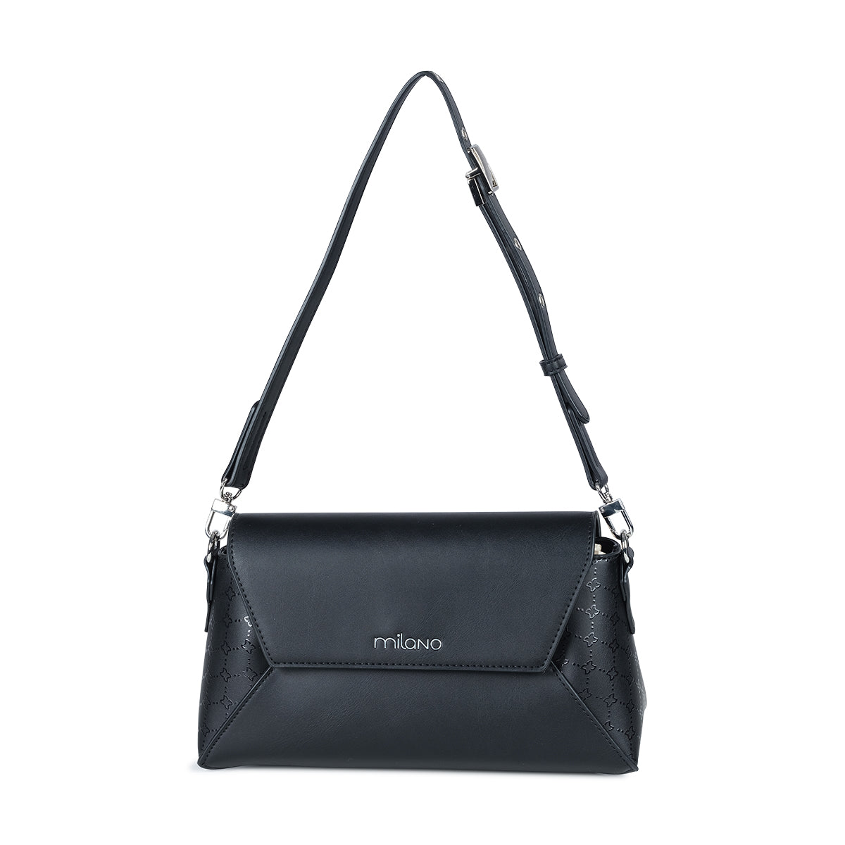 MIA FLAP BAG- Black