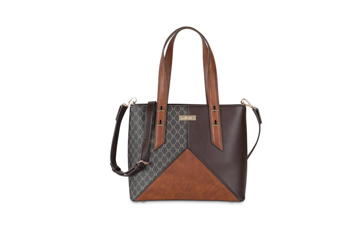 YASEERA TOTE- BROWN