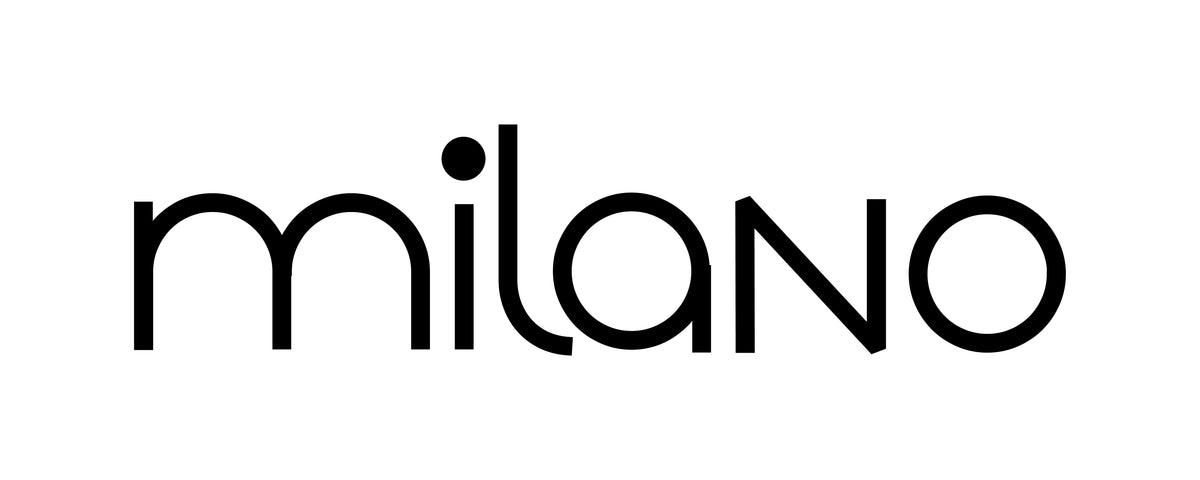 Milano Logo in black for online shoes and bags