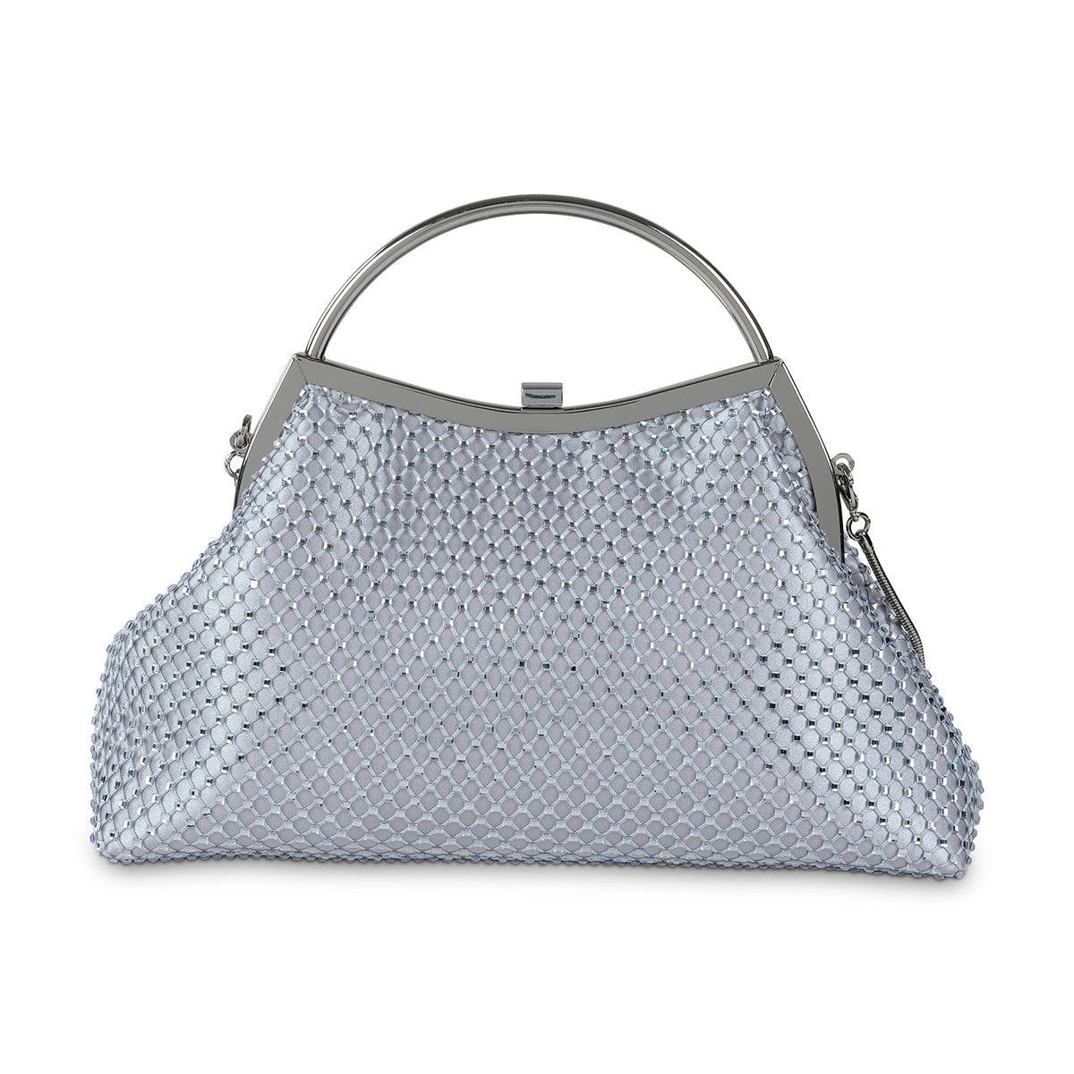 DEMI CLUTCH- Silver