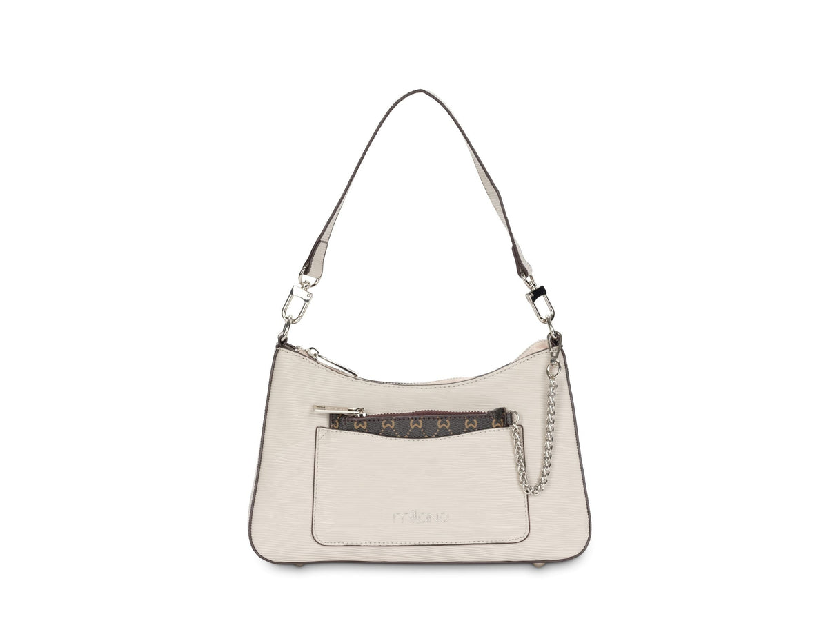 GRAZYNA SHOULDER BAG - BEIGE